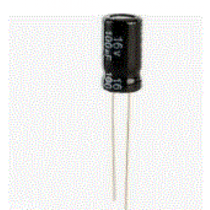 100uF 16V 105°C Radial Electrolytic Capacitor 5x11mm