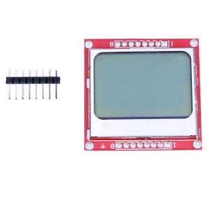5110 LCD Module White Backlight For Arduino UNO Mega Prototype