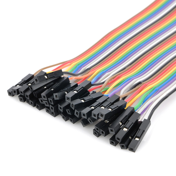 30cm 40pcs Female To Female Breadboard Wires Jumper Cable | 90154