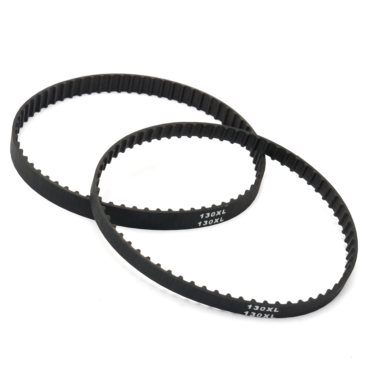 130XL Black Timing Rubber Drive Belt Cogged 65 Teeth 8mm/10mm Width 1/5 ...